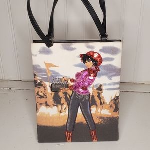 Cow girl bag New no tags
